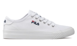 Sneakers Fila Pointer Classic, zapatillas Fila color blanco de lona con cierre cordones