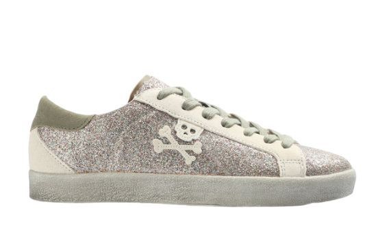 Sneakers Scalpers Henry girls color old gold y verde zapatillas niña Scalpers girls con cierre de cordones muy comodas Scalpers marca de tendencia