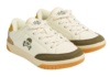 Sneakers Scalpers Old Timor kids color balanco beige con kaki y amarillo zapatillas niño Scalpers kids con cierre de cordones muy comodas y calentitas Scalpers marca de tendencia - Ítem1