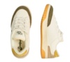 Sneakers Scalpers Old Timor kids color balanco beige con kaki y amarillo zapatillas niño Scalpers kids con cierre de cordones muy comodas y calentitas Scalpers marca de tendencia - Ítem4