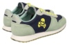 Sneakers Scalpers Skull Insignia lime kids zapatillas Scalpers textil verde lima con cordones - Ítem3