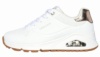 Sneakers niña Skechers Shimmer Away Los Angeles Street color blanc0 y oro rosa air cooled y memory foam zapatillas Skechers muy comodas y trending con cierre de cordones - Ítem2