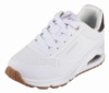 Sneakers niña Skechers Shimmer Away Los Angeles Street color blanc0 y oro rosa air cooled y memory foam zapatillas Skechers muy comodas y trending con cierre de cordones - Ítem3