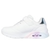 Sneakers niña Skechers Vivid Metallic Los Angeles Street color blanc0 y multicolor air cooled y memory foam zapatillas Skechers muy comodas con cierre de tira adherente y elasticos y lavables en lavadora muy trending - Ítem1