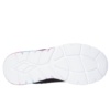 Sneakers niña Skechers Vivid Metallic Los Angeles Street color negro y multicolor air cooled y memory foam zapatillas Skechers muy comodas con cierre de tira adherente y elasticos y lavables en lavadora - Ítem1