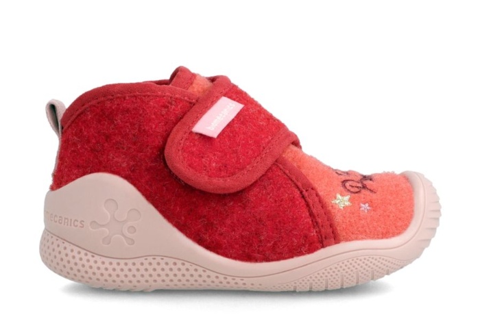 Zapatiillas de casa biomecanics little princess rojo 211162-B