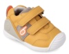 Zapatillas Biomecanics yema sneakers amarillo de piel con cierre de velcro para gateo y primeros pasos - Ítem3