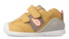 Zapatillas Biomecanics yema sneakers amarillo de piel con cierre de velcro para gateo y primeros pasos - Ítem4