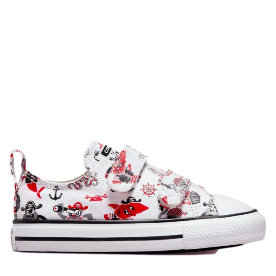 Zapatillas Converse All Star lona con estampado de piratas de velcro 772875C | Mysweetstep