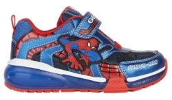 Zapatillas Geox Marvel Spider man sneakers Geox con luces azul y rojo