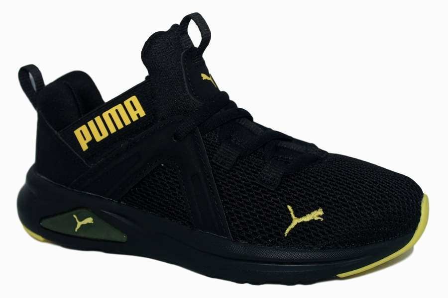 Zapatillas Puma Enzo 2 negro y amarillo | Mysweetstep