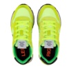 Zapatillas SUN68 amarillo fluor sneakers SUN68 moda textil cierre de cordones - Ítem1