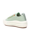 Zapatillas con plataforma Xti color verde Aqua, sneakers de lona Xti con cierre de cordones muy comodas e ideales para combinar con cualquier look - Ítem1