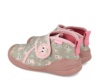 Zapatillas de Casa niña de la marca Biomecanics color maquillaje con estampado de gatitos pantuflas Biomecanics bioevolution de gabardina muy comodas con plantilla extraible y cierre de tira adherente avaladas por el IBV gama biohome de Biomecanics - Ítem2