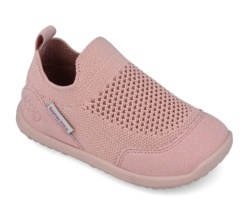 Zapatillas de casa niño Biomecanics barefoot gama Biohome tambien para guarderias color old rose rosa pantuflas gama biogateo para gateo y primeros pasos muy comodas y flexibles lavables a mano