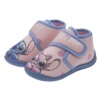 Zapatillas de casa niña Chicco modelo Tom color rosa y azul del personaje Stitch en azul y Angel en rosa de los personajes Disney con cierre de velcro pantuflas de la marca Chicco muy comodas y calentitas - Ítem2