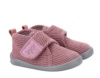 Zapatillas de casa niña Igor barefoot modelo Homie pana color rosa calzado respetuoso de Igor con cierre de tira adherente muy comodas y calentitas fabricadas en España - Ítem4