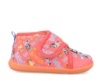 Zapatillas de casa niña de la marca Garvalin barefoot color coral de la franquicia Bluey y Bingo pantuflas para gateo y primeros pasos muy comodas flexibles y calentitas calzado respetuoso con cierre de tira adherente para un perfecto ajuste Garvalin - Ítem2