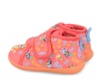 Zapatillas de casa niña de la marca Garvalin barefoot color coral de la franquicia Bluey y Bingo pantuflas para gateo y primeros pasos muy comodas flexibles y calentitas calzado respetuoso con cierre de tira adherente para un perfecto ajuste Garvalin - Ítem1