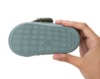 Zapatillas de casa niño Igor barefoot modelo Homie Erizo color verde calzado respetuoso de Igor con cierre de tira adherente muy comodas y calentitas fabricadas en España - Ítem1