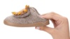 Zapatillas de casa niño Igor barefoot modelo Homie Leon color taupe calzado respetuoso de Igor con cierre de tira adherente muy comodas - Ítem1