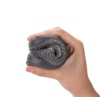 Zapatillas de casa niño de la marca Igor barefoot modelo Homie con pinguino color gris antracita pantuflas de calzado respetuoso de Igor con cierre de tira adherente muy comodas calentitas y divertidas fabricadas en España con la calidad de Igor - Ítem1