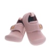 Zapatillas niña Attipas modelo Skin shoes classic barefoot color rosa pink con certificado Umana calzado respetuoso para primeros pasos de Attipas muy comodas y flexibles fabricadas en suave tejido de algodón con cierre de tira adherente - Ítem1