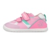 Zapatillas niña Biomecanics barefoot de rejilla color rosa verde y blanc0 zapato sport de Biomecanics calzado respetuoso con el desarrollo natural del pie para gateo y primeros pasos con cierre de doble tira adherente muy comodos y flexibles - Ítem2