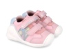 Zapatillas niña Biomecanics color rosa cuarzo con franja en plata zapato casual Biomecanics de piel y textil con cierre de velcro para gateo y primeros pasos muy comodas - Ítem3