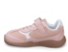 Zapatillas niña Chetto Baby Free barefoot modelo Mesh rosa y blanc0 con suela marron deportivas para peques calzado respetuoso de la marca Chetto ligeras comodas y muy flexibles con cierre de tira adherente y elasticos by Chetto designed in Spain - Ítem1