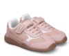 Zapatillas niña Chetto Baby Free barefoot modelo Mesh rosa y blanc0 con suela marron deportivas para peques calzado respetuoso de la marca Chetto ligeras comodas y muy flexibles con cierre de tira adherente y elasticos by Chetto designed in Spain - Ítem4