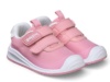 Zapatillas niña Chetto Baby Free barefoot modelo Mesh rosa y blanc0 deportivas para peques calzado respetuoso de la marca Chetto ligeras comodas y muy flexibles con cierre de doble tira adherente by Chetto designed in Spain - Ítem3