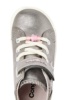 Zapatillas niña Conguitos barefoot modelo stars pewter color gris plomo con estrellas rosas zapatillas tipo bota de calzado respetuoso de Conguitos diseño Goflex combina una puntera ancha, una suela flexible y cierre de tira adherente by Conguitos - Ítem4
