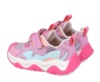 Zapatillas niña Garvalin color rosa multicolor deportivos Garvalin con cierre de tira adherente y elasticos muy comodas y ligeras para cualquier actividad al aire libre - Ítem3