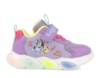 Zapatillas niña Garvalin con luces y con estampado de la franquicia Bluey y Bingo puntera reforzada cierre de tira adherente y elasticos deportivo de color lila y multicolor con luces - Ítem2