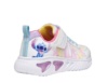 Zapatillas niña Geox Lilo&Stitch de la factoria Disneys deportivas de tela con luces en la suela de Geox respira con cierre de tira adherente y elasticos color blanc0 rosa y aqua a las peques les encantara sentirse como en la peli de Lilo & Stitch - Ítem2