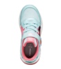 Zapatillas niña Geox Vaiana de la factoria Disneys con luces en la suela y boton on off sneakers Geox con cierre de tira adherente y elasticos color azul watersea y coral a las peques les encantara sentirse como en la peli Vaiana surcando el mar - Ítem3