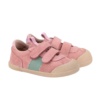Zapatillas niña Igor barefoot modelo Berlin color rosa y verde calzado respetuoso de piel sneakers de la marca Igor muy comodas y flexibles con puntera reforzada y cierre de doble tira adherente made in Spain - Ítem2