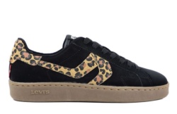 SNEAKERS LEVIS SWIFT BLACK LEOPARD