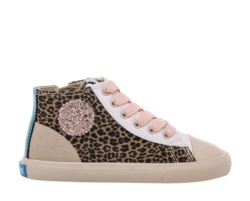 ZAPATILLAS MUSTANG TIPO CONVER LEOPARDO