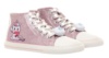 Zapatillas niña Mustang Free barefoot color Christie pink rosa con glitter y unicornio con luces en los cordones con boton on off deportivos tipo bota de Mustang calzado respetuoso con cierre de cremallera lateral y puntera reforzada by Mustang free - Ítem4