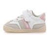 Zapatillas niña Mustang Free barefoot color Modern white y Losfo light blanc0 y rosa deportivas para peques calzado respetuoso con certificado vegano muy comodas y muy flexibles con cierre de tira adherente y elasticos - Ítem1