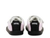 Zapatillas niña Mustang barefoot color action pu white black blanc0 negro y rosa sneakers Mustang para juniors de calzado respetuoso muy comodas y muy flexibles con cierre de tira adherente y elasticos muy trending con certificado vegano - Ítem1