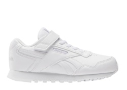 Zapatillas niña Reebok modelo Glide Elastic lace and top strap color blanc0 sneakers running Reebok muy trending con cierre de tira adherente y elasticosdeportivas unisex de la marca Reebok muy comodas y trending