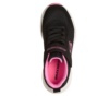 Zapatillas niña Skechers Smooth Journey color negro y rosa con cierre de tira adherente y elasticos deportivas Skechers muy ligeras con sistema easy on easy off lavables en lavadora diseñadas en Los Angeles - Ítem3