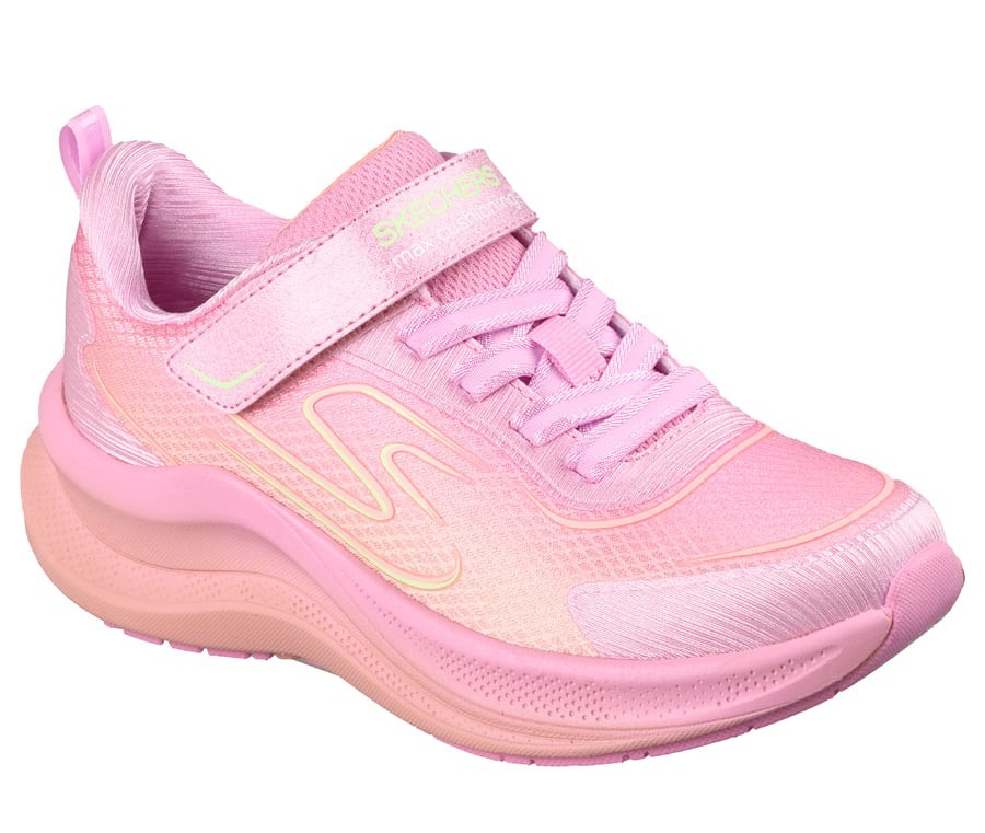 Zapatillas niña Skechers modelo Smoothie Pack color rosa pink multicolor deportivas skechers muy ligeras y comodas con cierre de tira adherente y elasticos con sistema easy on y off y lavables en lavadora designed in Los Angeles con air cooled