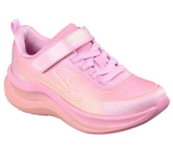 Zapatillas niña Skechers modelo Smoothie Pack color rosa pink multicolor deportivas skechers muy ligeras y comodas con cierre de tira adherente y elasticos con sistema easy on y off y lavables en lavadora designed in Los Angeles con air cooled