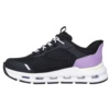 Zapatillas niña Skechers con tecnologia Slip-ins modelo Vista Lane color negro y lila muy cómodas y faciles de poner sin utilizar las manos solo deslizando el pie lavables en lavadora con air-cooled y suela memory foam muy comodas - Ítem3