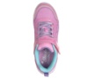 Zapatillas niña Skechers heart lights con luces en los corazones modelo Bubble Love deportivas Skechers color rosa lavanda y multicolor con cierre de tira adherente y elasticos muy bonitas y comodas by Skechers - Ítem2