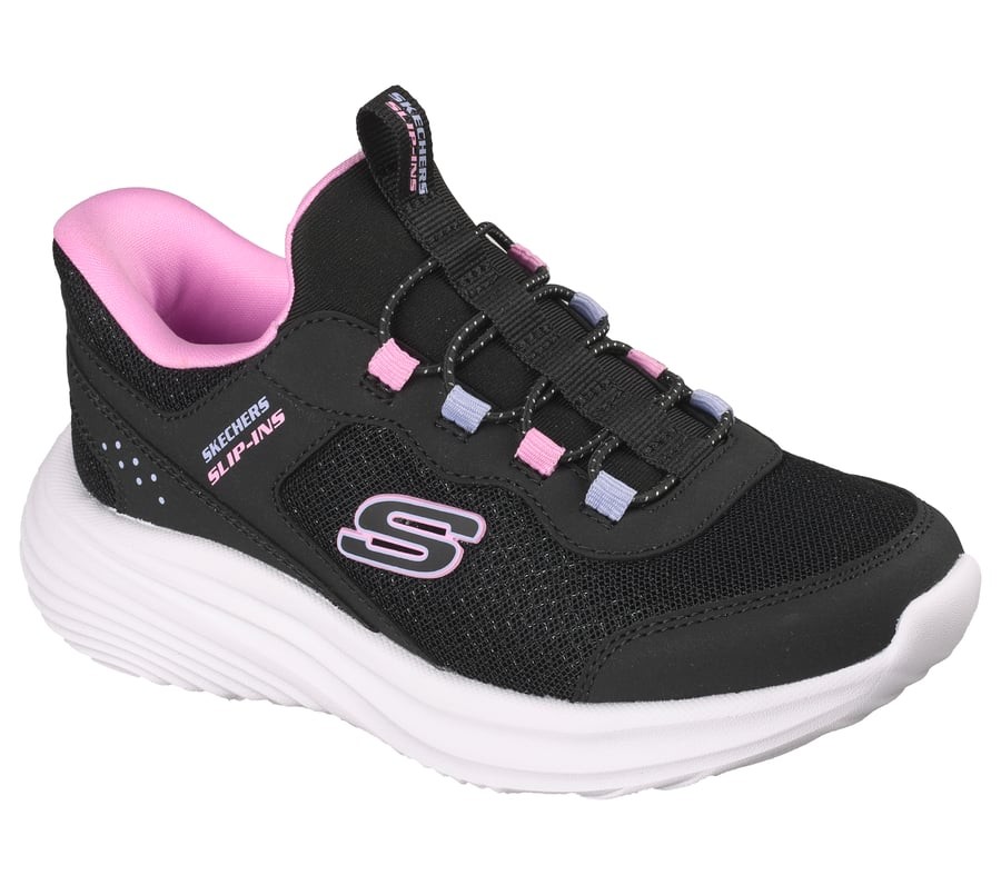 ZAPATILLAS SKECHERS BOUNDER NEGRO ROSA